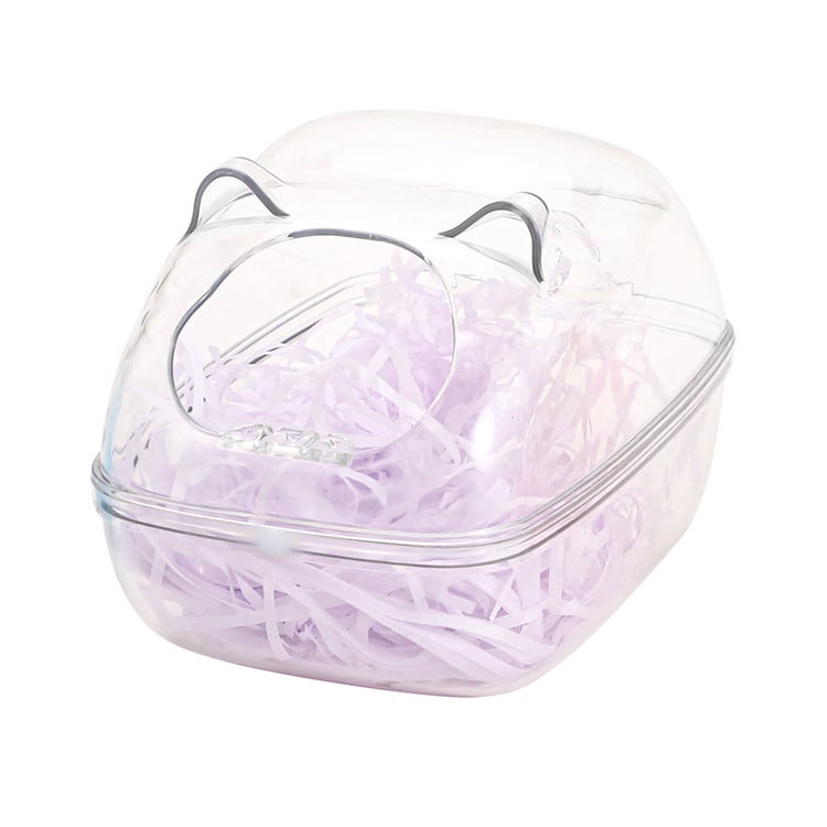 Hamsterova posuda za kupanje u pijesku – plastika, protiv rasprskavanja, Pet Boer