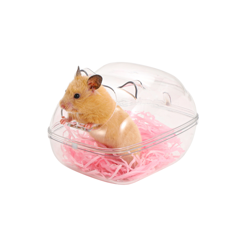 Hamsterova posuda za kupanje u pijesku – plastika, protiv rasprskavanja, Pet Boer