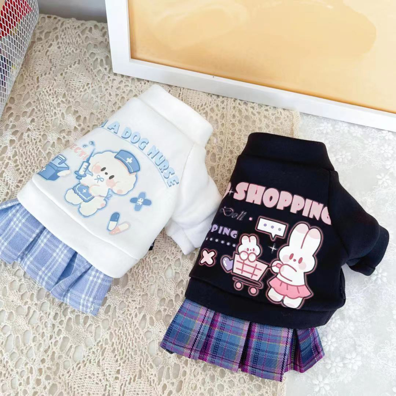 Háziállatok ruházata – kutyáknak és macskáknak, Leisure stílus, poliészter, Hu Sanhua márka, univerzális illeszkedés, licencelt privát címke