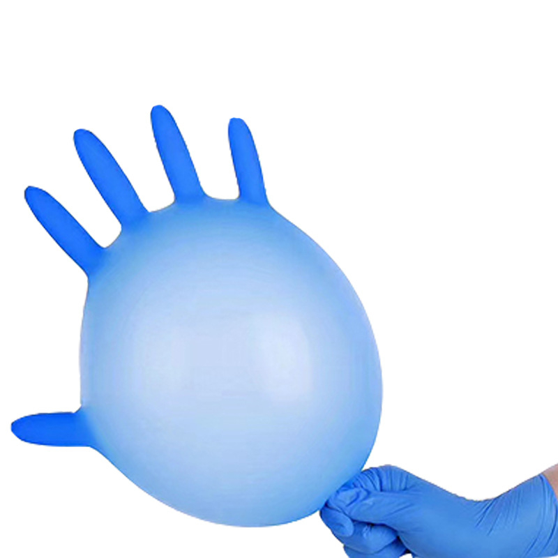 Jednokratne nitril rukavice – protuklizne, vodootporne i otporne na masnoće, debljina 0.05–0.1 mm, jednofarbni uzorak (Materijal: nitril; Debljina: 0.05–0.1 mm; Funkcija: protuklizno; Stil: vodootporno i otporno na masnoće; Uzorak: jednofarbni)