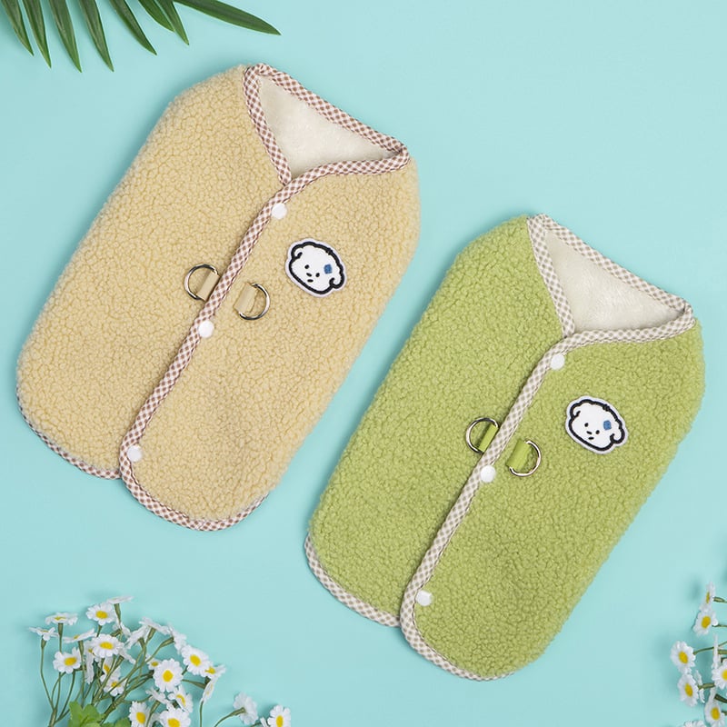 Fleece prsluk za kućne ljubimce, poliester materijal, gradski stil, unisex, Harpie Cat