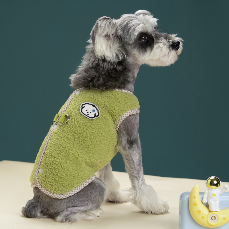 Fleece prsluk za kućne ljubimce, poliester materijal, gradski stil, unisex, Harpie Cat