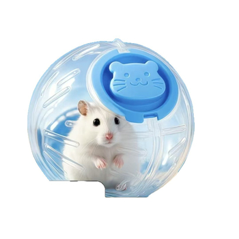 Hamster Running Ball Toy – prozirna plastična kugla za sprječavanje gubitka (Materijal: Plastika; Značka: Druga; Kategorija: Hrana za kućne ljubimce; Uvoz: Ne)