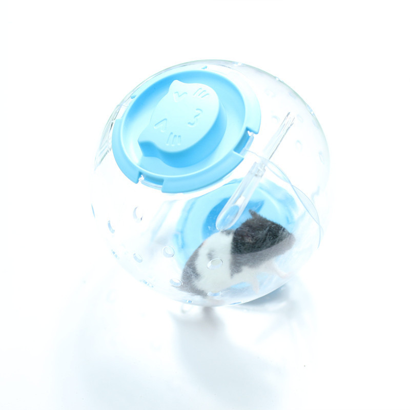 Hamster Running Ball Toy – prozirna plastična kugla za sprječavanje gubitka (Materijal: Plastika; Značka: Druga; Kategorija: Hrana za kućne ljubimce; Uvoz: Ne)