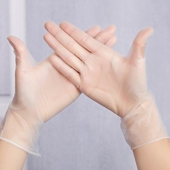 Jednokratne PVC rukavice za kuhinju i pećnicu, prozirne, antistatike, Masterface