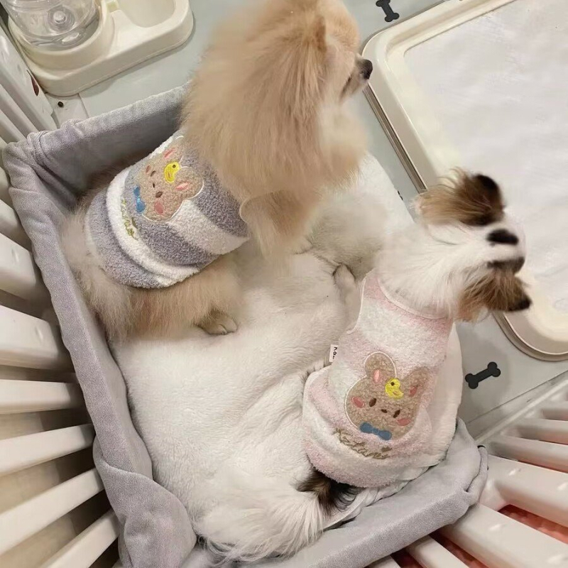 Dvonožni outfit za kućne ljubimce, casual stil, topao za jesen-zimu, Jiamei Pet