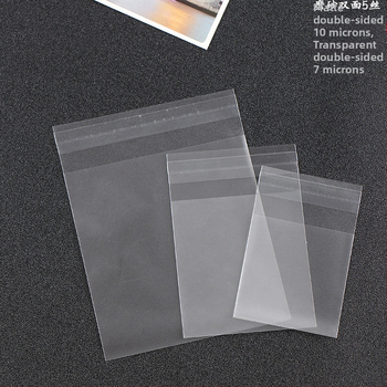 Pekárenské vrecká so samouzatváracím uzáverom, potravinársky OPP film, prispôsobiteľné, 100 kusov