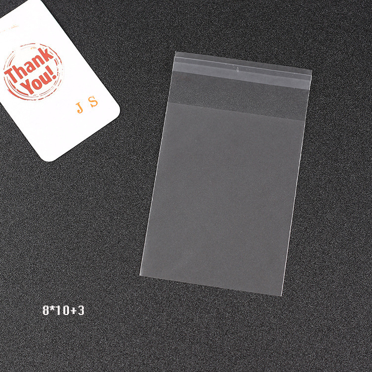 Sütőipari csomagoló tasak önzáró zárással, élelmiszeripari OPP film, testre szabható, 100 db