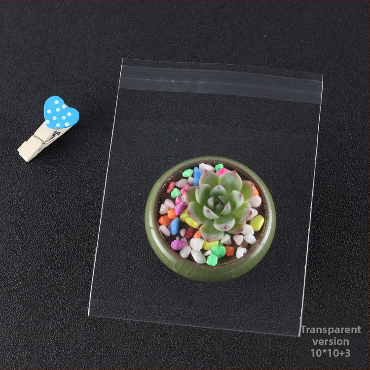 Pekárenské vrecká so samouzatváracím uzáverom, potravinársky OPP film, prispôsobiteľné, 100 kusov