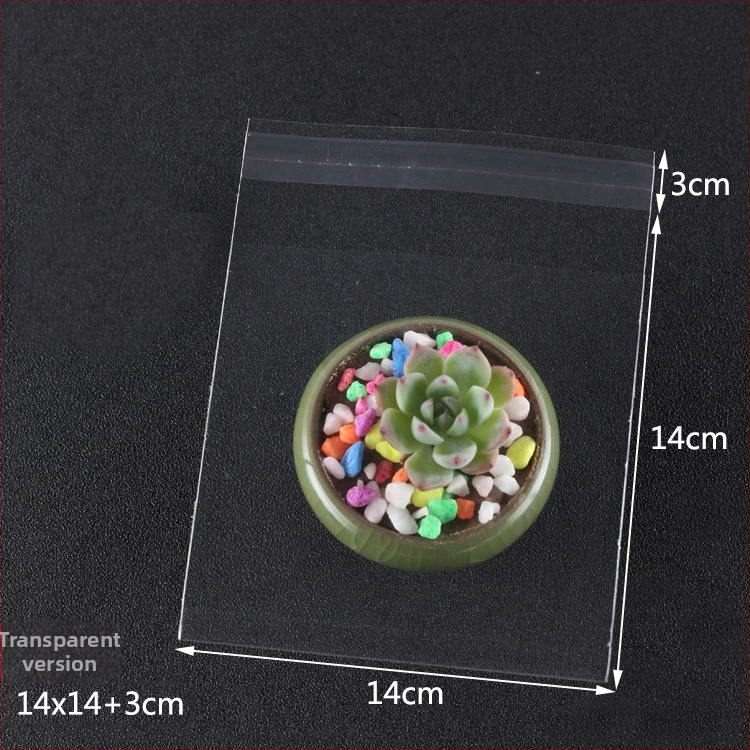 Pekárenské vrecká so samouzatváracím uzáverom, potravinársky OPP film, prispôsobiteľné, 100 kusov