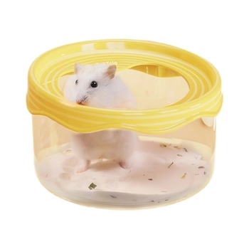 Prozirna plastična posuda za kupanje hamstera, dvostruka namjena – kupanje i WC, podrijetlo: Kina, marka: Drugo