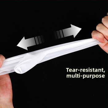 Jednorázové nitrilové rukavice, dlhšie pre kuchyňu a catering, vodotesné, všeobecná hrúbka, balenie 2 ks