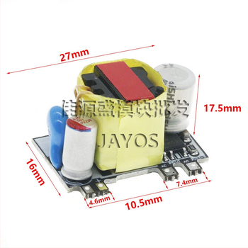 JAYOS SR12V450MA Izolačný prepäťový modul, 3000V AC-DC izolácia, vstavaný krokový konvertor, kód produktu ZM