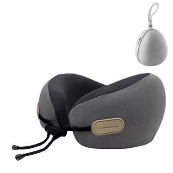 Jastuk za vrat u obliku U s memorijskom pjenom za odrasle, poliester tkanina, moderan stil