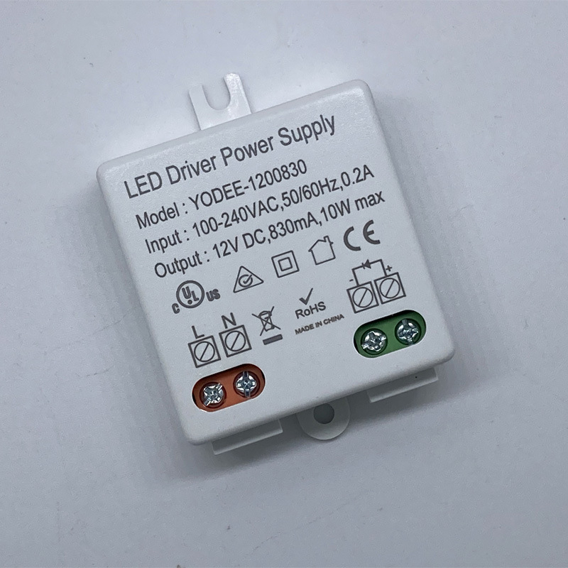LED napajanje s konstantnim naponom, DC12V, 10W, AC-DC ulaz, prekidač, CE