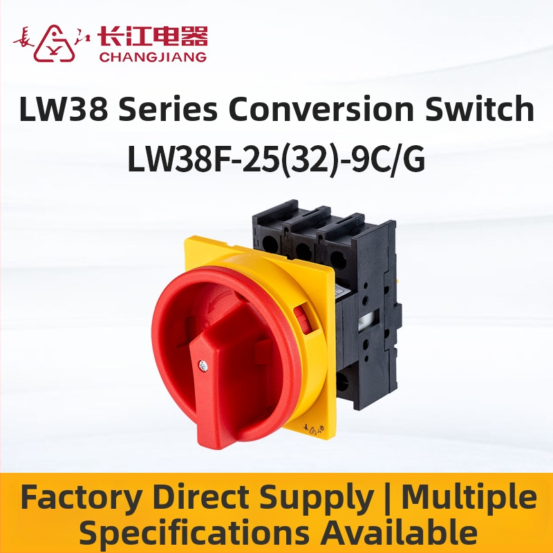 LW38F-25(32)9C/G Izolačný vypínač / Univerzálny prepínač prenosu, 37-440V, DC 100000 cyklov, AC 200000 cyklov, Mechanická životnosť 300000, Certifikát CQC