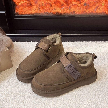 Мъжки домашни обувки за зима: антихлъзгаща подметка, топли и износоустойчиви; еластична горна част и PVC подметка, минималистичен стил с плосък ток, едноцветни