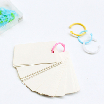 Loose-Leaf prsten, plastičan, model BOXRING, zapakiran u kutiju