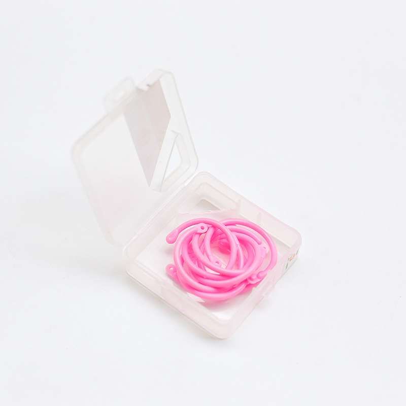 Loose-Leaf prsten, plastičan, model BOXRING, zapakiran u kutiju