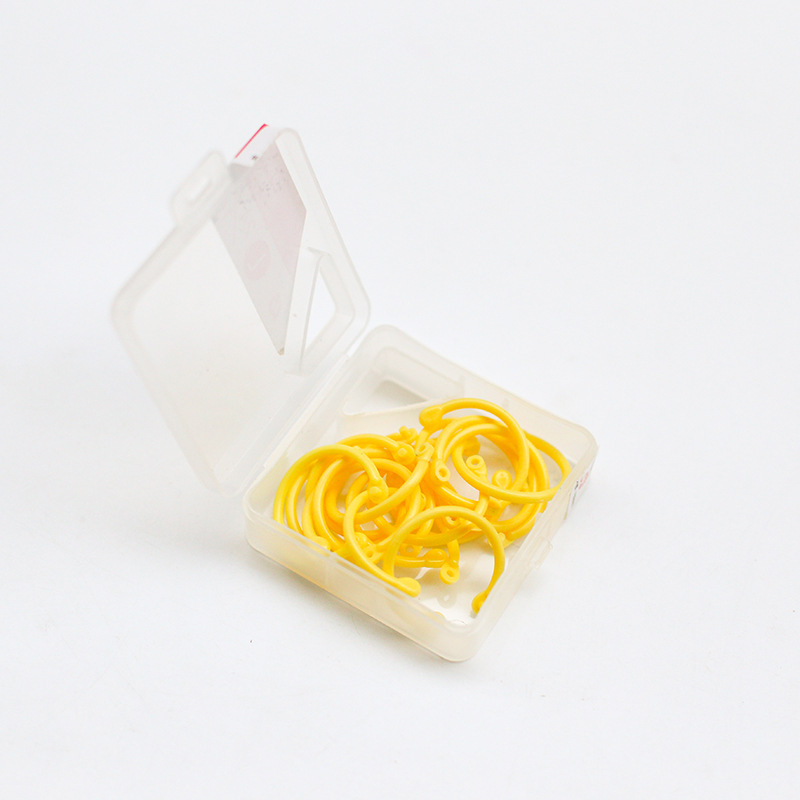 Loose-Leaf prsten, plastičan, model BOXRING, zapakiran u kutiju