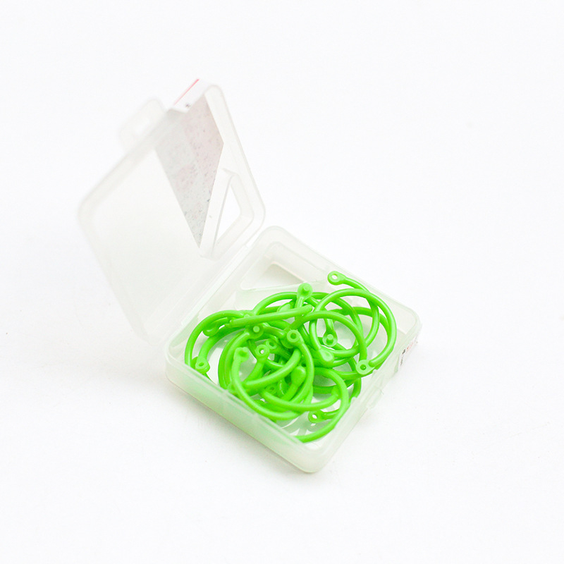 Loose-Leaf prsten, plastičan, model BOXRING, zapakiran u kutiju