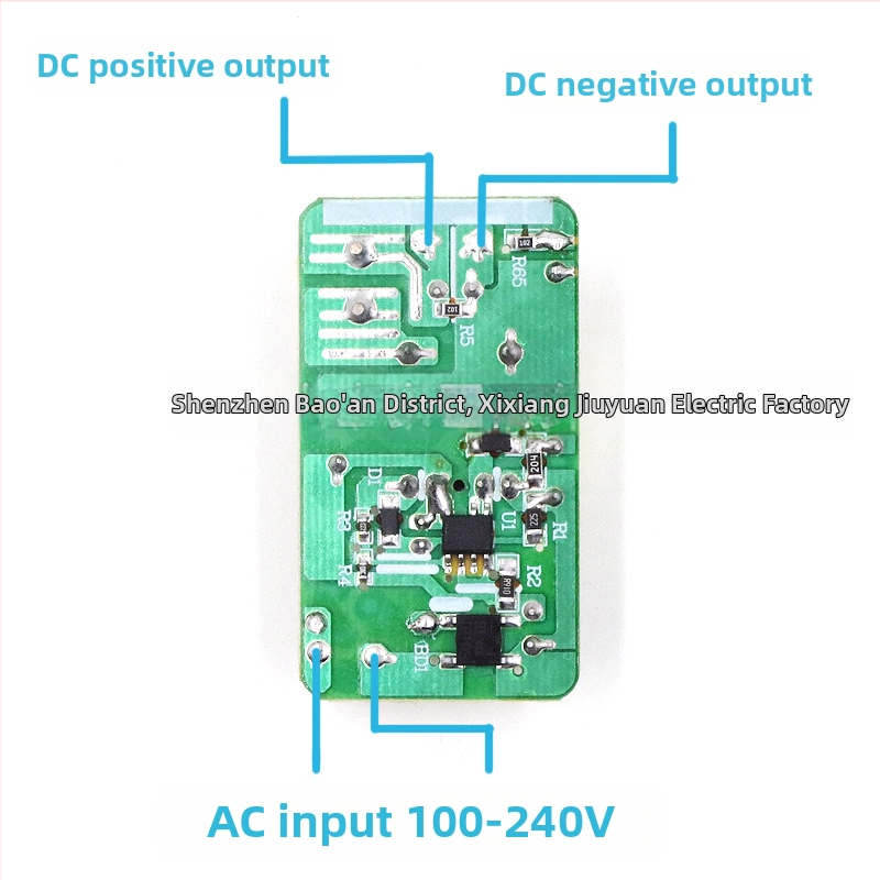 DC5V2A napájací modul SZJYDQ, séria 5V2A, prepínaný zdroj, účinnosť 85%, hmotnosť ~86 g
