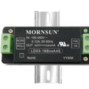 MORNSUN LD03-16B12 AC/DC modul napajanja, 3W, UL certificirano, 1 faza