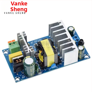 Priemyselnej kvality 12V 8A prepínané napájanie - modulová doska, 100W, vstup AC85-265V, výstup DC12V, holá doska