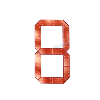 Водоустойчив LED дигитален модул, 7-segment, вградена инсталация, напрежение 110-220V/12V, ток 4.4A