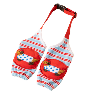 Kutyák könyökvédője és lábvédője – rajzfilmcsíkos dizájn, poliészter rostból, minden évszakban, kényelmes stílus