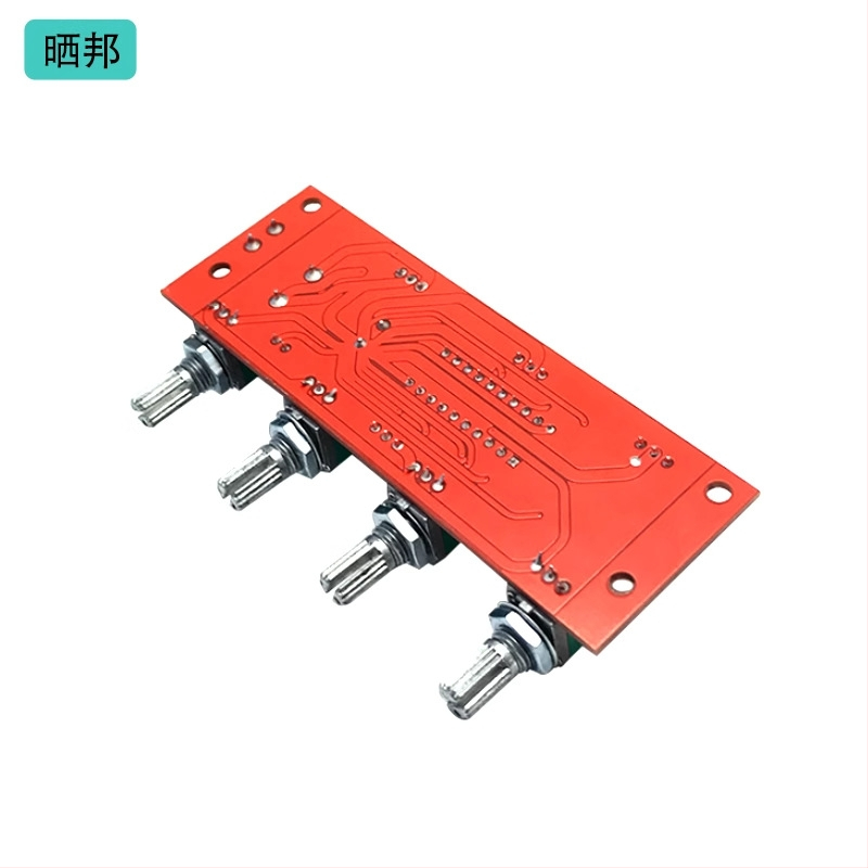 Sunbang LM1036 Tónový riadiaci panel modul predzosilňovač, nastavenie basu a výšky tónov, napájanie DC12-24V alebo AC9-16V