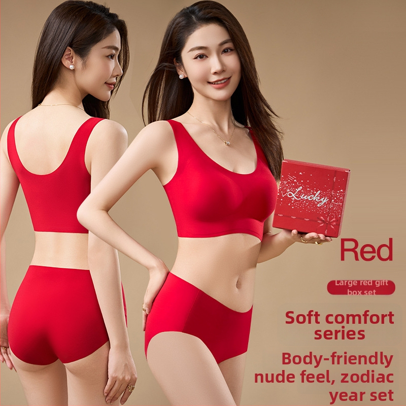 Najlon set grudnjaka bez žice, 3/4 košarica, oblik košarice: tanak gore, debeo dolje, fiksne dvostruke naramenice, podstava od spandexa 34%