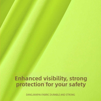 Reflexná bezpečnostná vesta, model 006, značka Mi manqi, pletená tkanina, autorizovaná súkromná značka