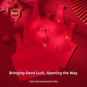 Ženski dječji set donjeg rublja od najlona: grudnjak s punim košaricama, tanak oblikovana košarica, bez metalne kosti, čvrste dvostruke naramenice, dobna skupina 12–15 godina