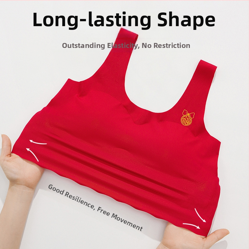 Ženski dječji set donjeg rublja od najlona: grudnjak s punim košaricama, tanak oblikovana košarica, bez metalne kosti, čvrste dvostruke naramenice, dobna skupina 12–15 godina