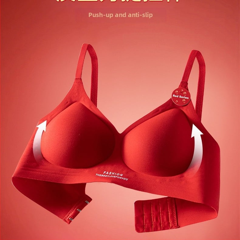 Set grudnjaka – bežični, bez šavova; puni košarici s tankim modeliranim košaricama; fiksne dvostruke naramenice; stražnje kopče s četiri reda kukica