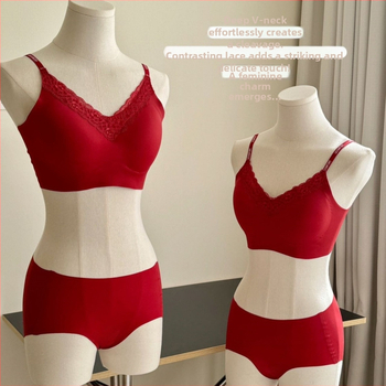 Bustier set push-up, bezšivni, košarice 3/4, tanke oblikovane košarice, čvrsti dvostruki remeni