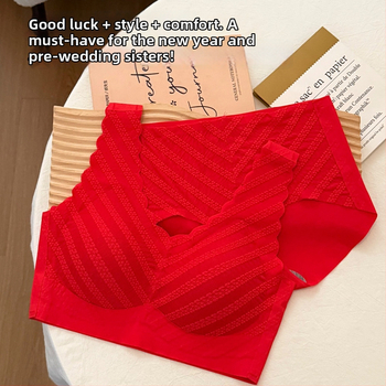 Najlon grudnjak set bez žice, 3/4 košarice, tanke oblikovane čašice, pull-on stil