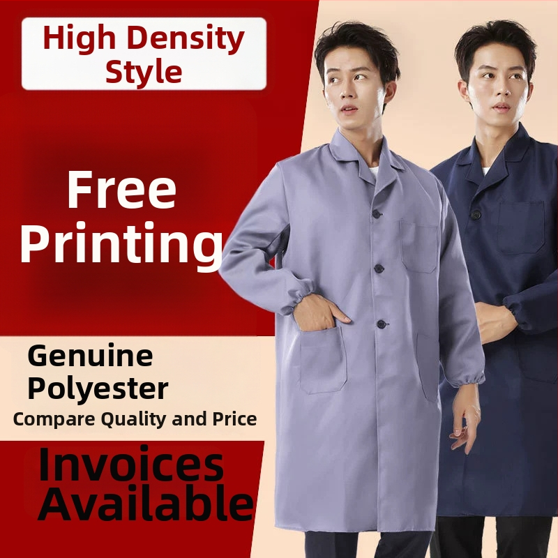 Ochranný pracovný overal s funkciami proti zašpineniu a dekontaminácii, zmes bavlny a chemických vlákien, podšívka polyester, určené pre továreň