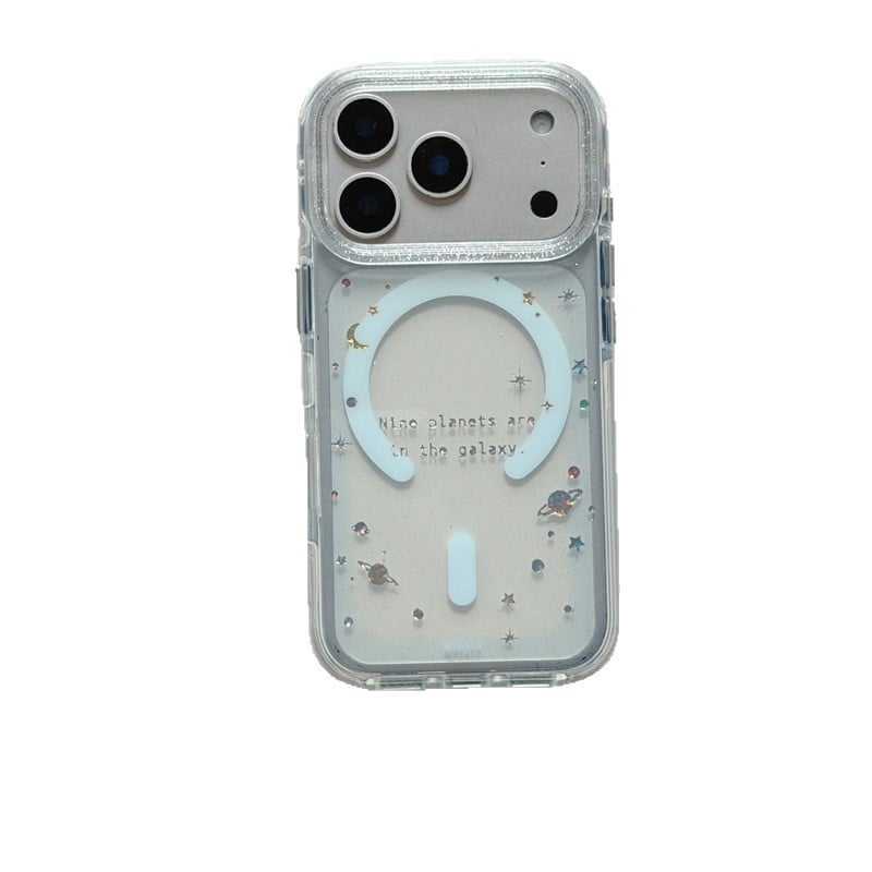 Θήκη κινητού με σκληρό περίβλημα και βάση μαγνητικής πρόσφυσης 2-σε-1 για τις σειρές iPhone 14–17 Pro/Max, ανθεκτική στη φθορά και στην πτώση