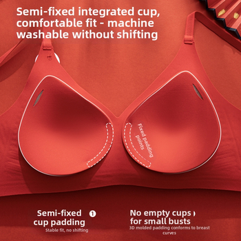 Set donjeg rublja za žene s košaricom 3/4, tanke oblikovane košarice od pamuka, najlon/poliamid, bez čeličnog prstena, stražnje zatvaranje s tri kukice