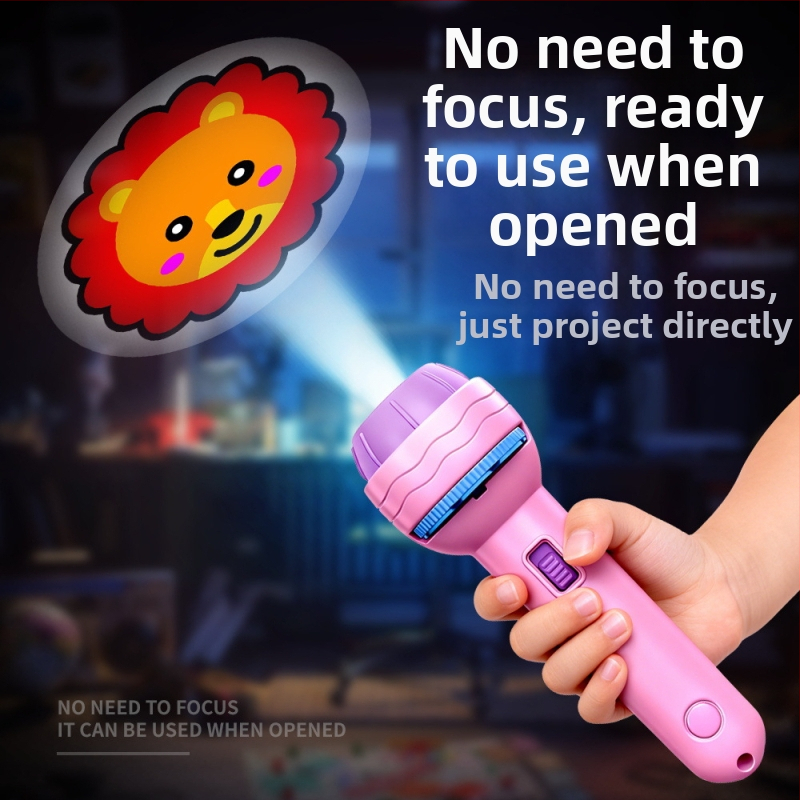 Dječji svjetleći projektor‑fenjer — edukativna igra za intelektualni razvoj i interakciju roditelj‑dijete, za djecu 4–6 godina