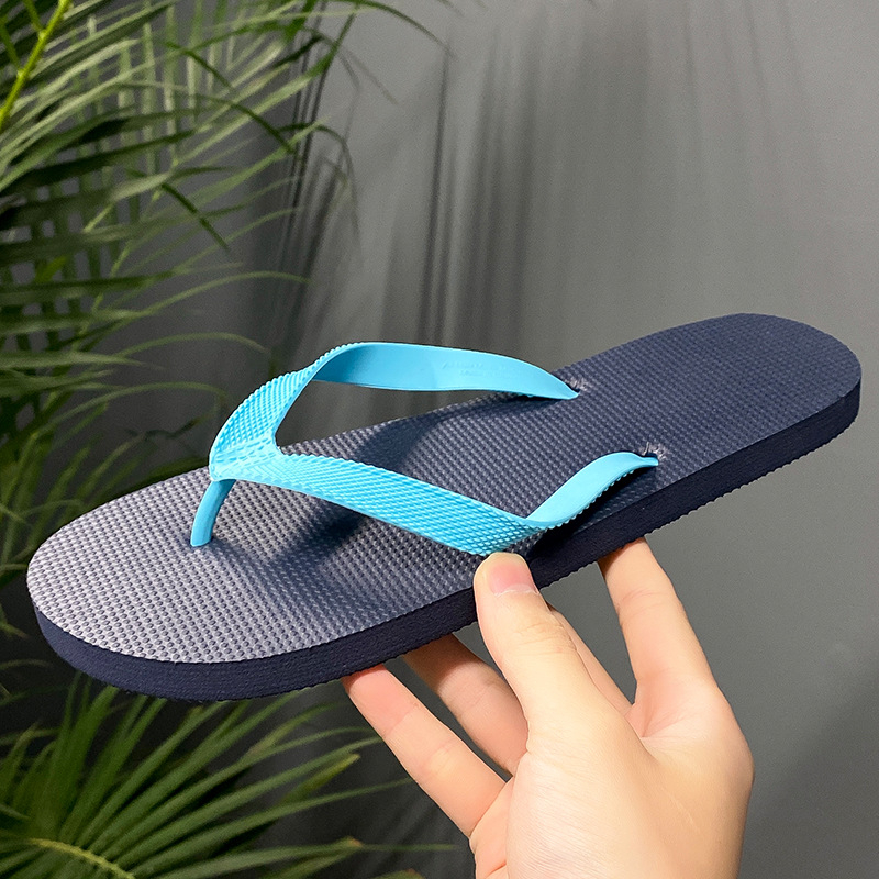 Summertaste Muške ležerne flip-flop sandale, PVC gornji dio, đon od pjene od gume, injekcijsko oblikovane, protuklizne, ljeto 2025