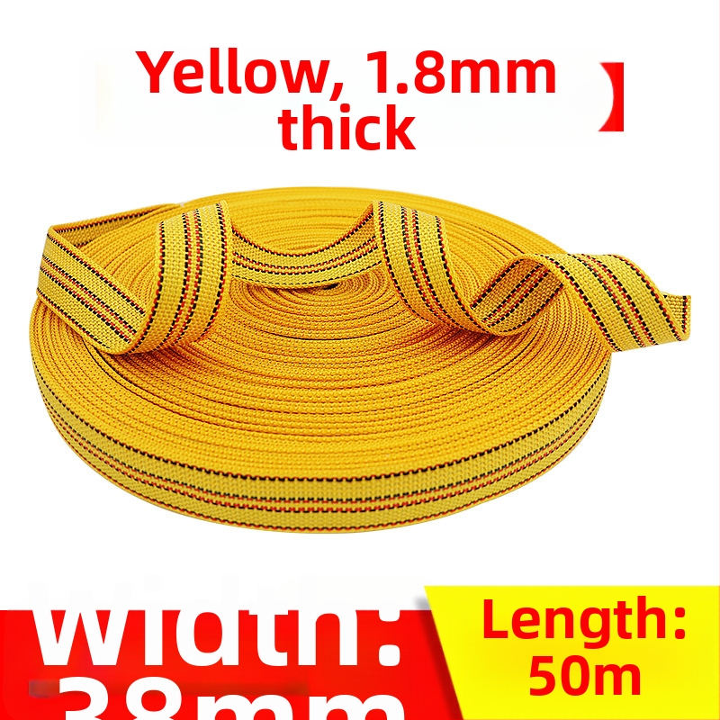 Prepravná viazacia šnúra, odolná voči opotrebeniu, široký plochý popruh, hrubšia šnúra, model: Polyester strap