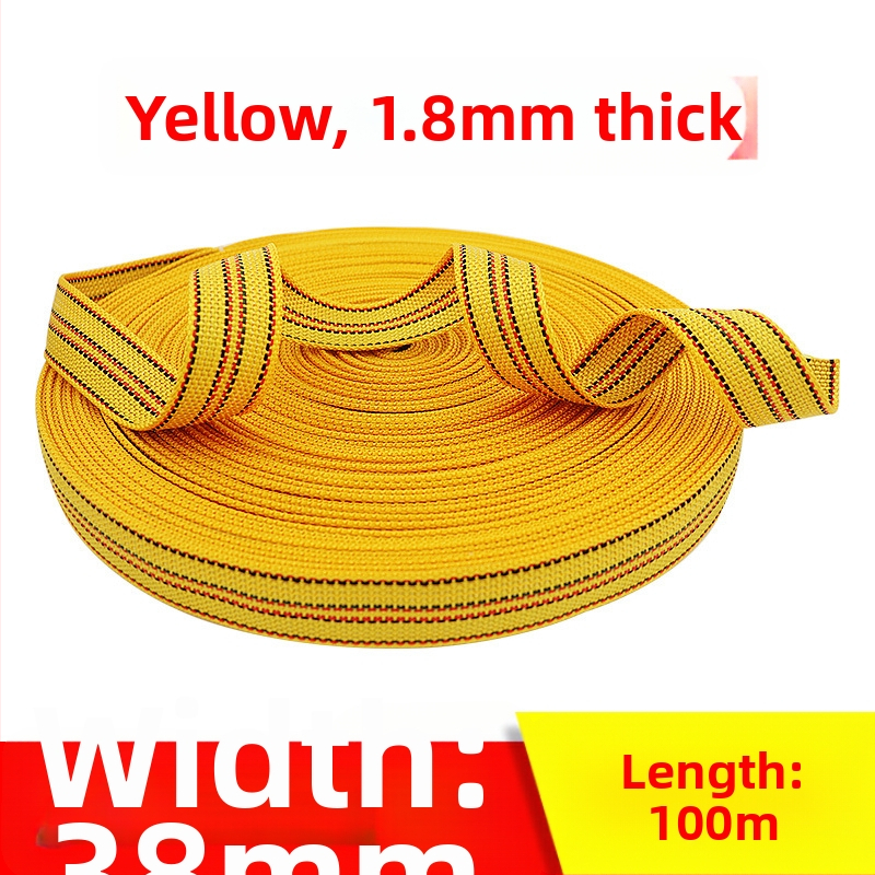 Prepravná viazacia šnúra, odolná voči opotrebeniu, široký plochý popruh, hrubšia šnúra, model: Polyester strap