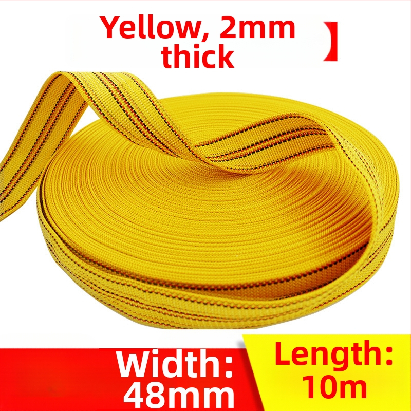 Prepravná viazacia šnúra, odolná voči opotrebeniu, široký plochý popruh, hrubšia šnúra, model: Polyester strap