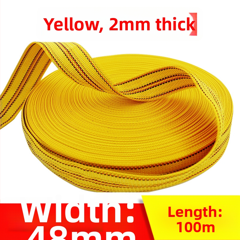 Prepravná viazacia šnúra, odolná voči opotrebeniu, široký plochý popruh, hrubšia šnúra, model: Polyester strap