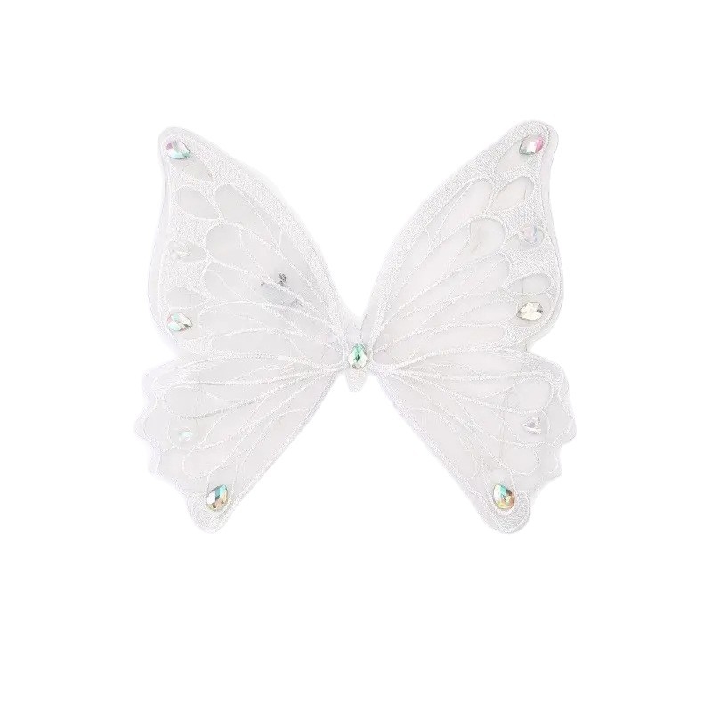 Remen za prsa kućnog ljubimca sa svjetlećim krilima leptira, poliester, pogodan za mačke, brend Pet Luminous Back Ornament