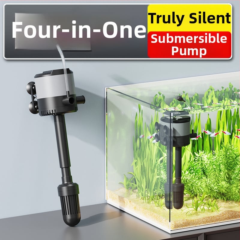 Old Fisherman подводна вълнова помпа за аквариум – четири в едно: аериране, филтрация, циркулация, ABS; минимално ниво вода 17 см; гаранция 12 месеца