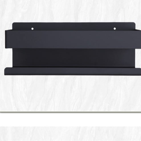 Raft fără găuri din oțel inoxidabil, organizator pentru igienă și spațiu de depozitare, montat pe perete, capacitate 10 kg